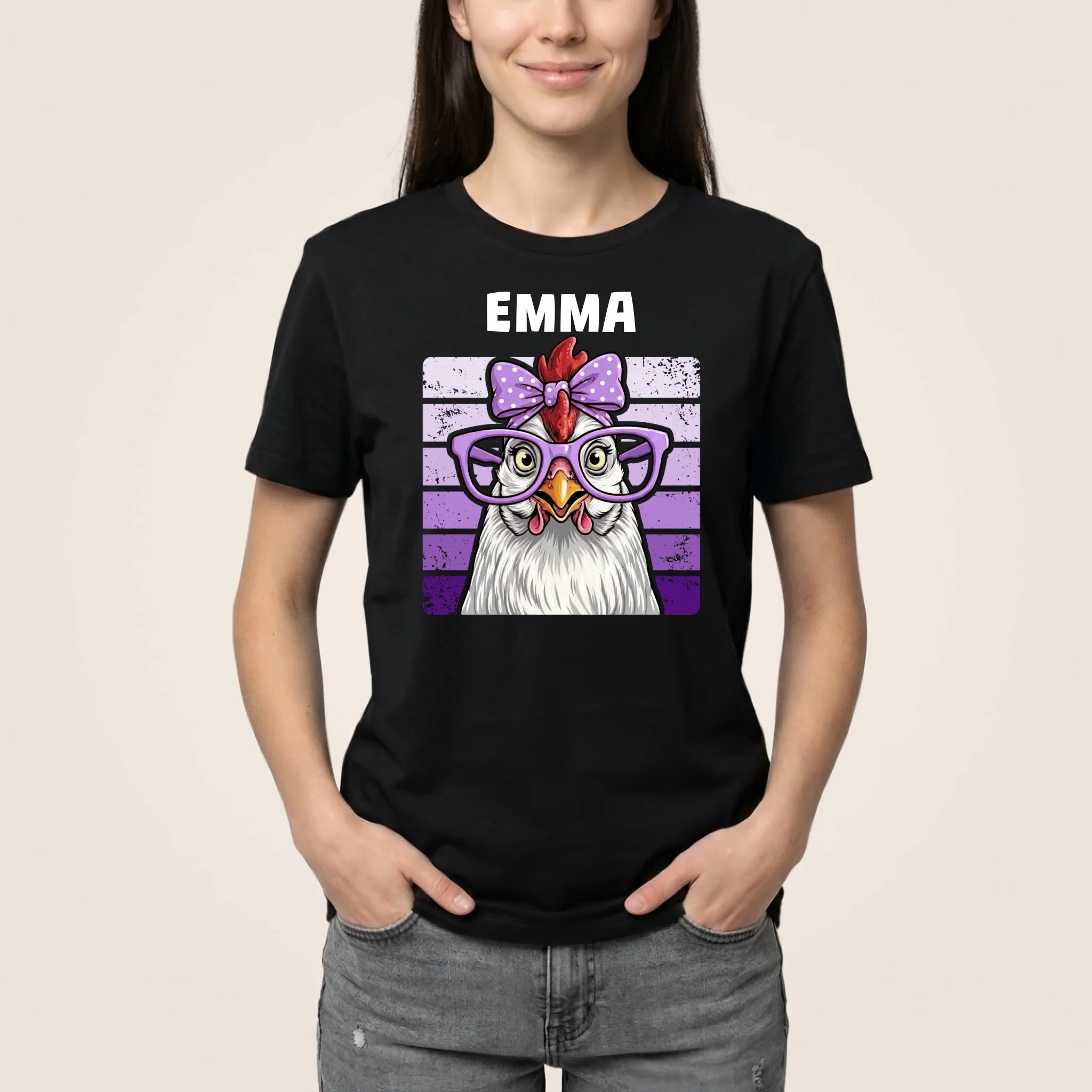 DMO_4973_Female-Model-Unisex Tshirt-Mockup1