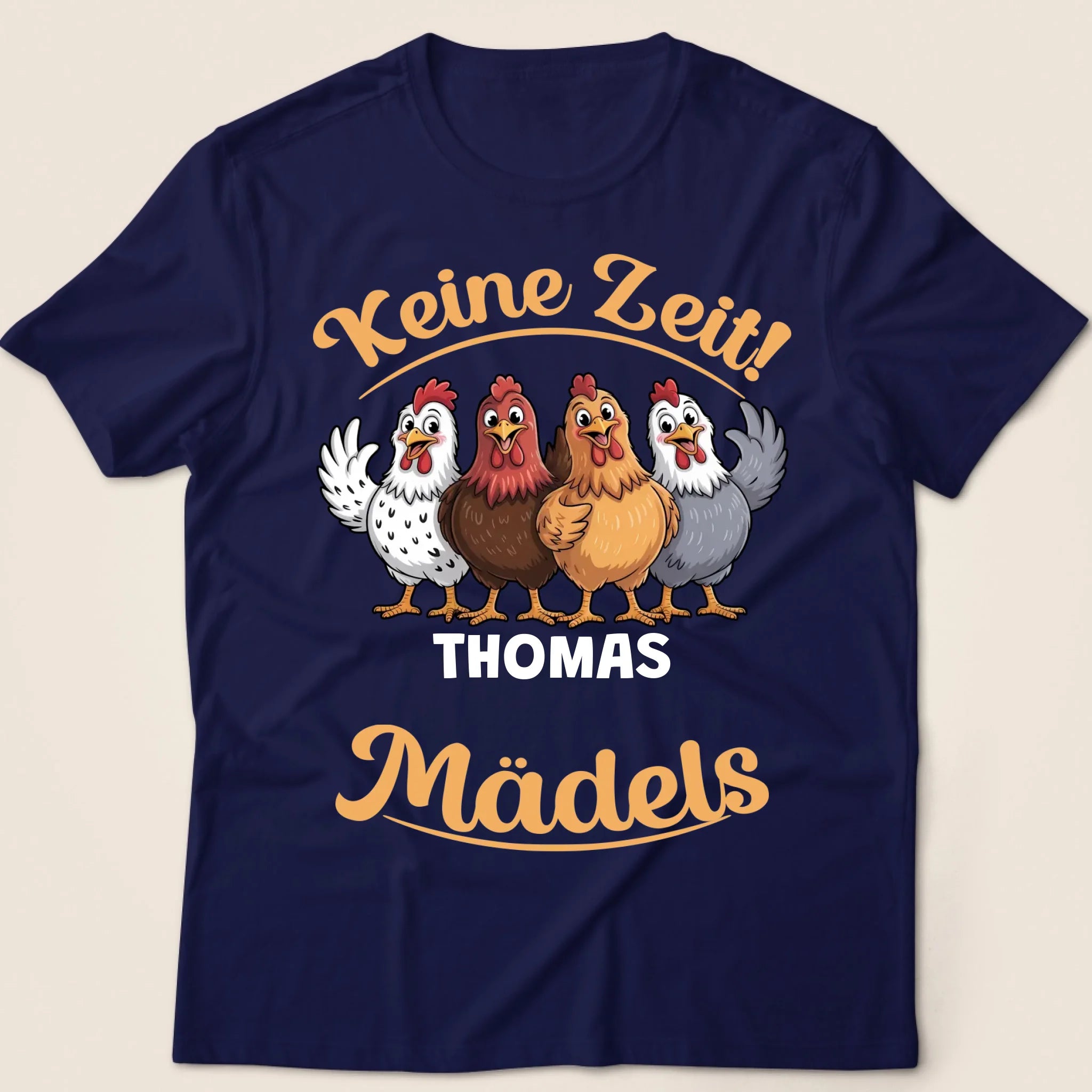 2000x2000 T-Shirt Mockup Unisex_beige_navy