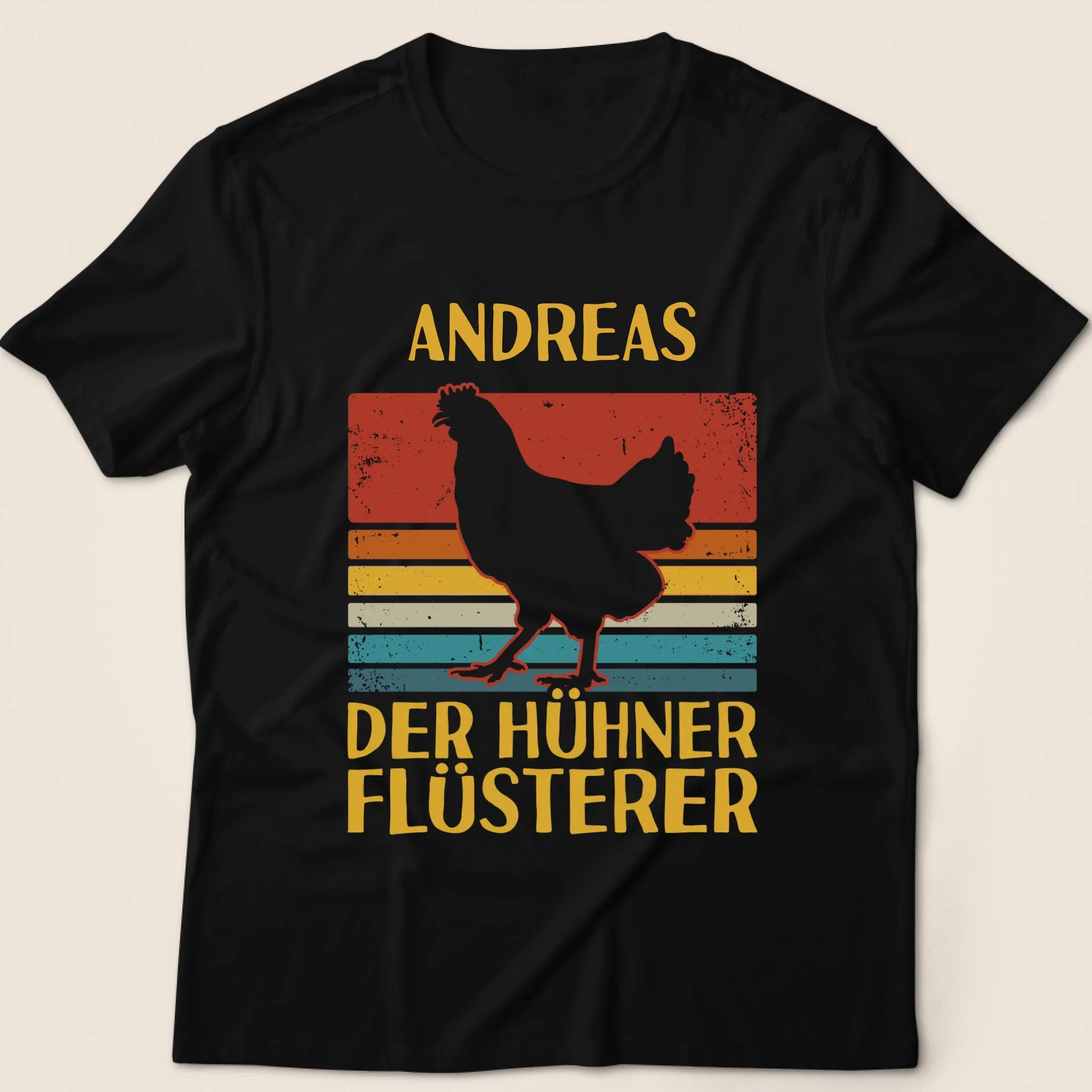 2000x2000 T-Shirt Mockup Unisex_beige_black