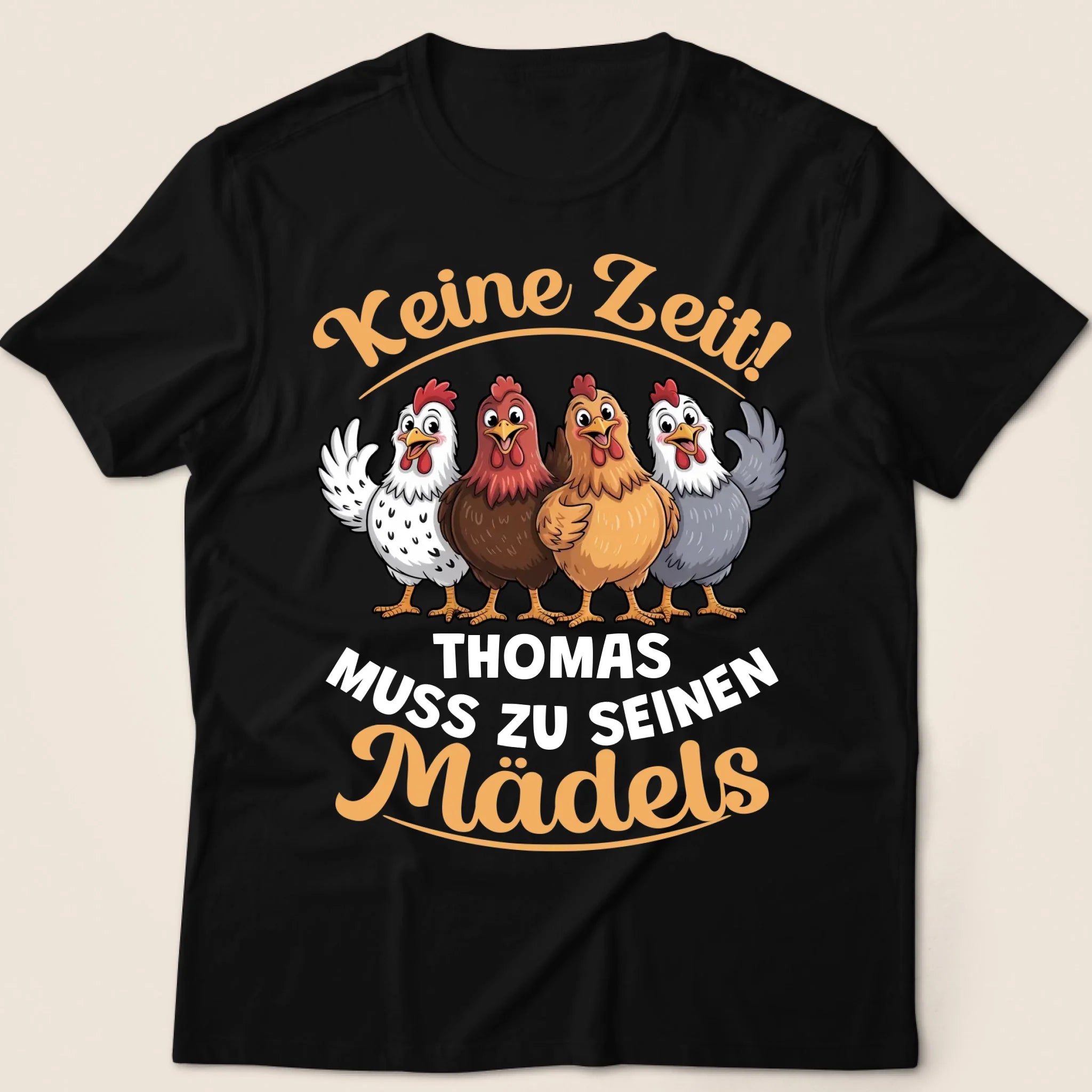 2000x2000 T-Shirt Mockup Unisex_beige_black