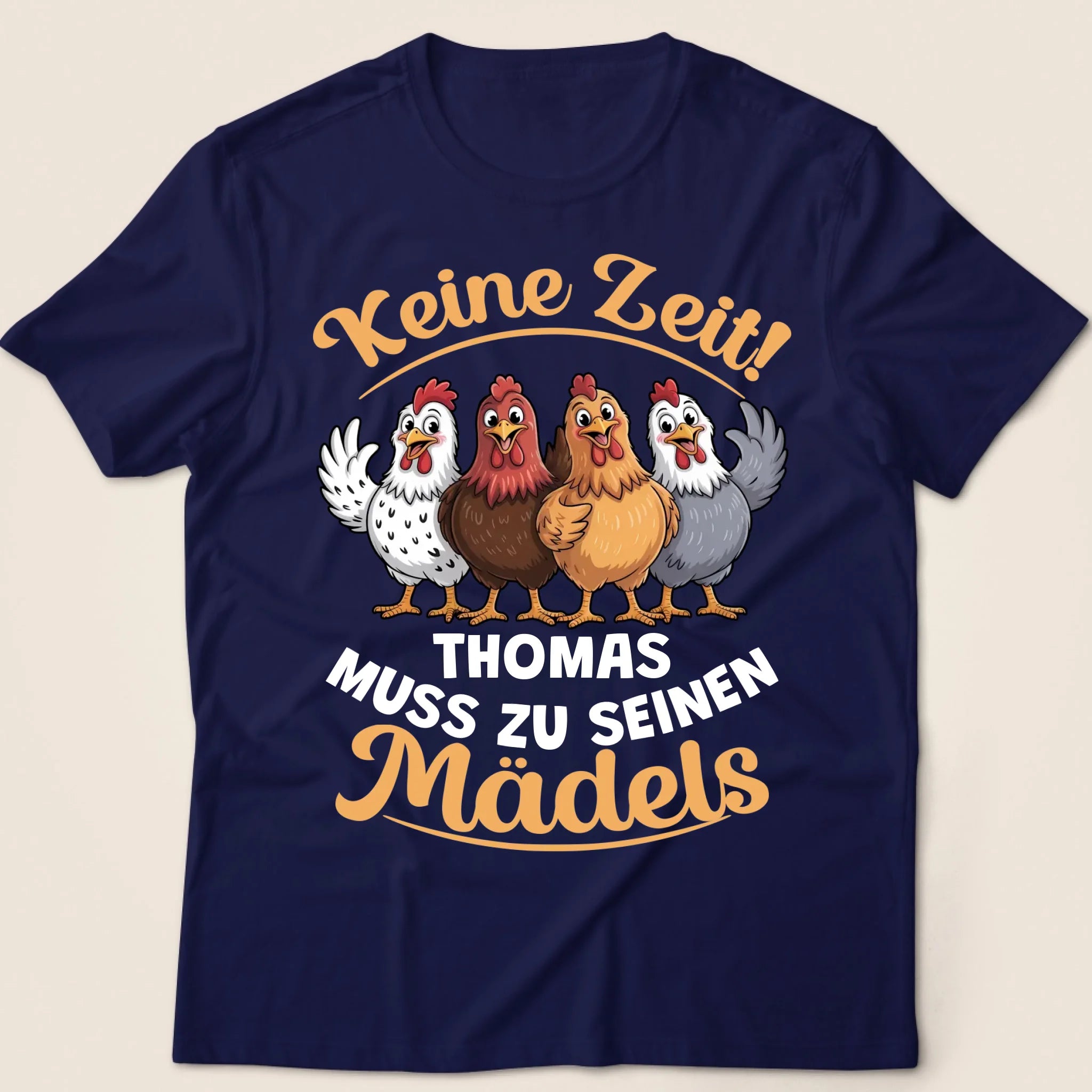 2000x2000 T-Shirt Mockup Unisex_beige_navy