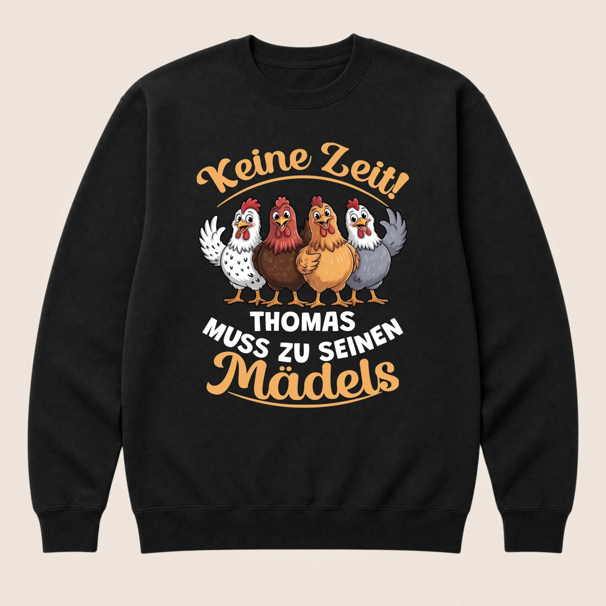 black_premium sweater gildan_printlabs