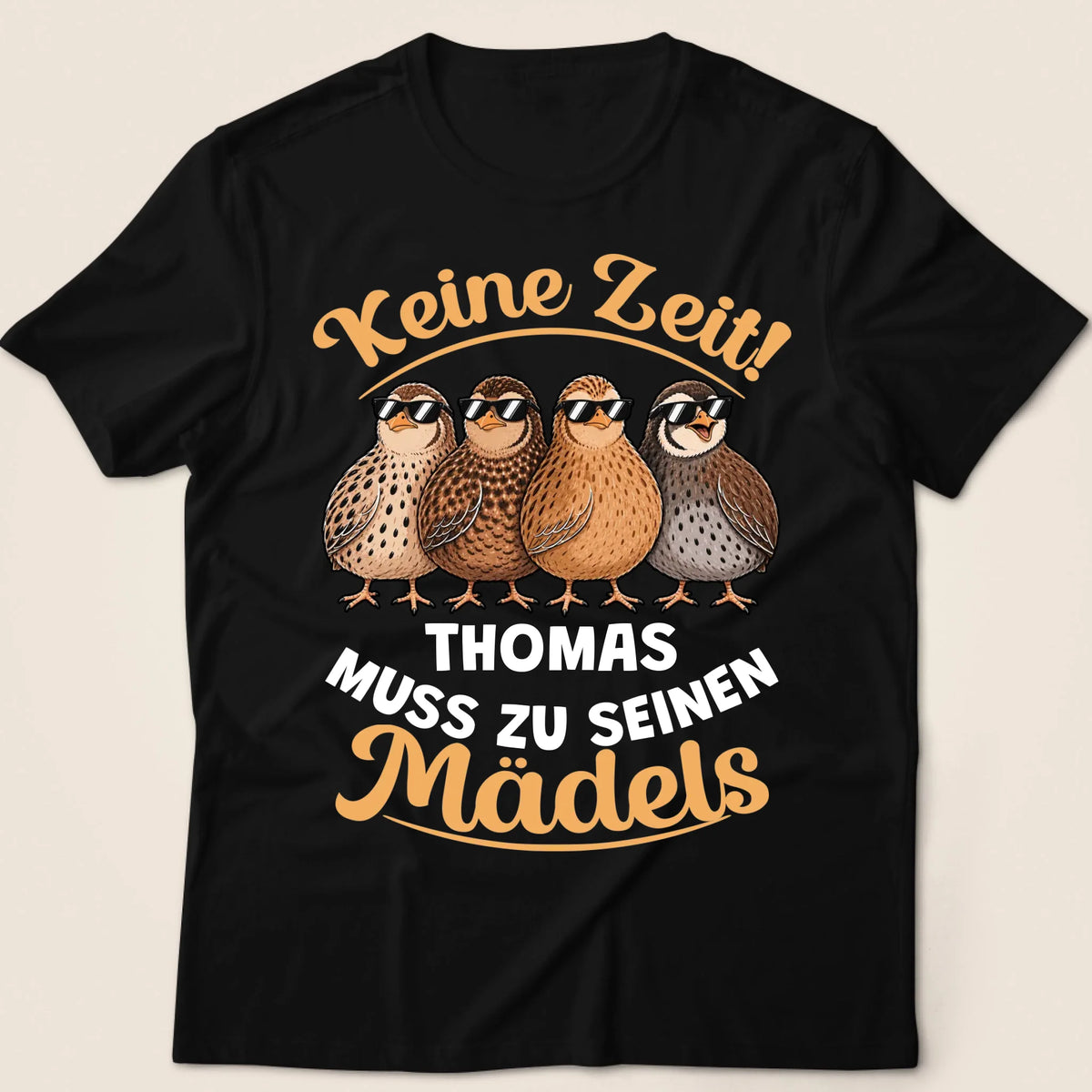 2000x2000 T-Shirt Mockup Unisex_beige_black