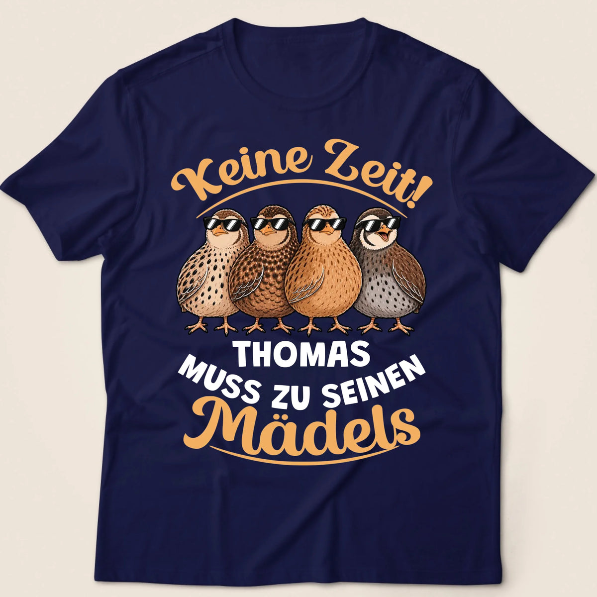 2000x2000 T-Shirt Mockup Unisex_beige_navy
